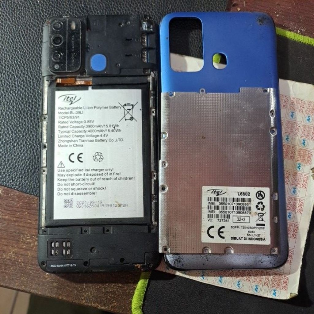 itel l6502 minus