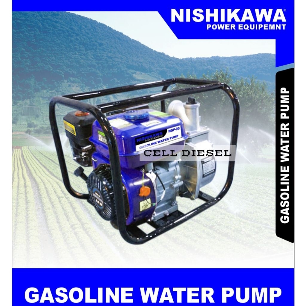 Mesin Pompa Air Bensin NISHIKAWA NGP 20 / 2 Inch Water Pump