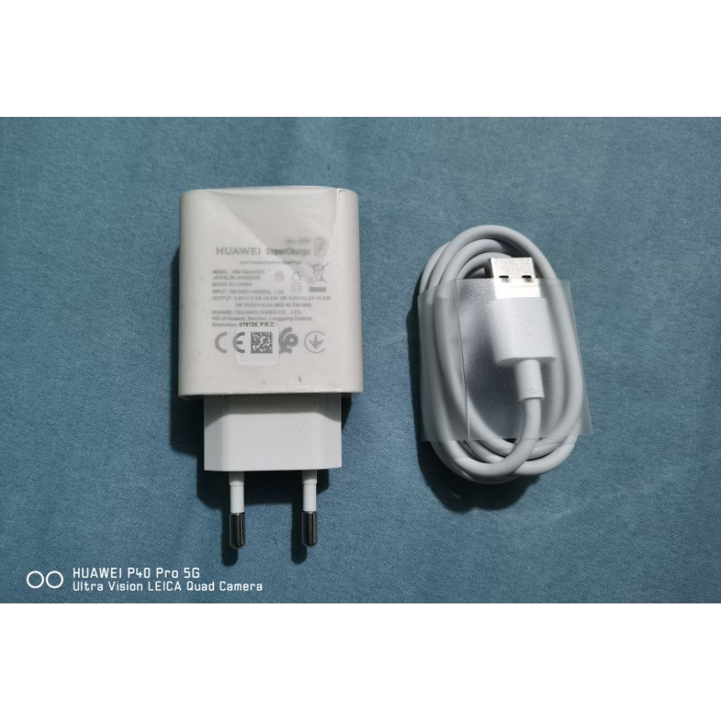 Charger Huawei 40 Watt Original Cabutan