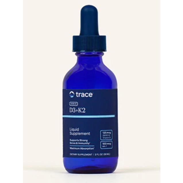 Trace Ionic D3+K2 Liquid Supplement