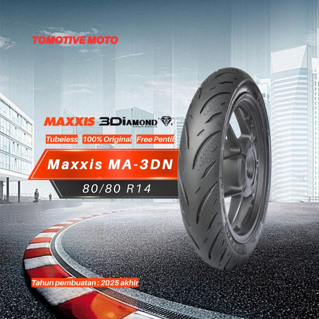 Ban Motor | Maxxis Diamond MA-3DN 80/80 R14