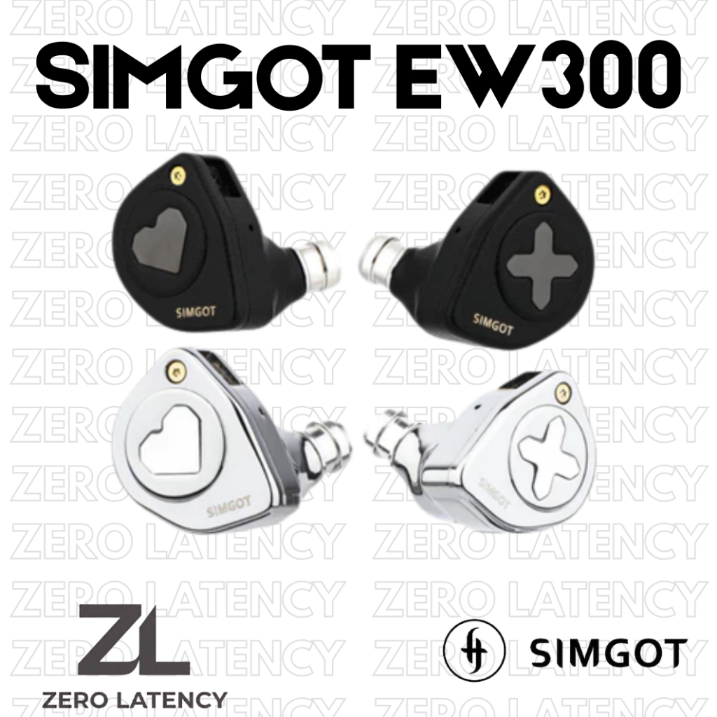 SIMGOT EW300 In Ear Monitor Tribrid Driver 1DD 1Planar 1PZT