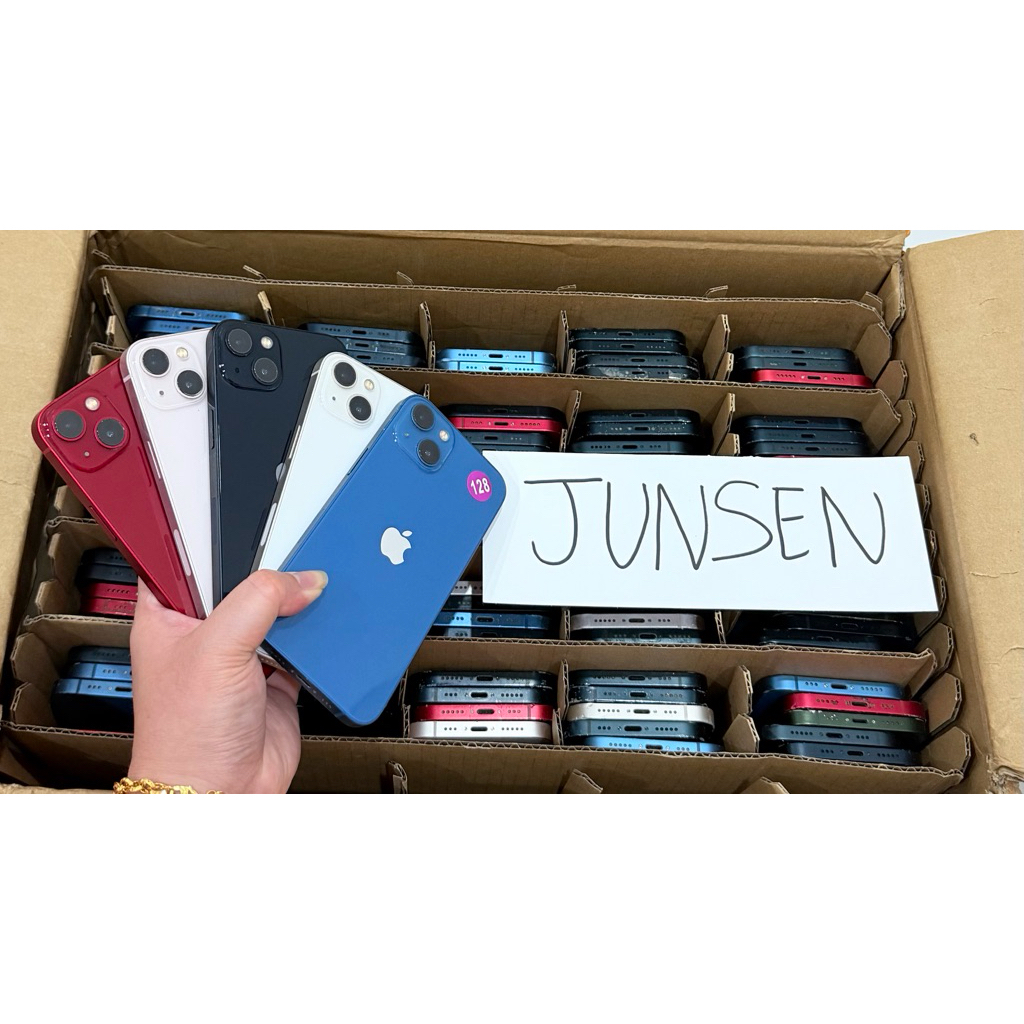 JUNSEN - HANDPHONE 13 128GB SECOND ORIGINAL 100% EX INTER