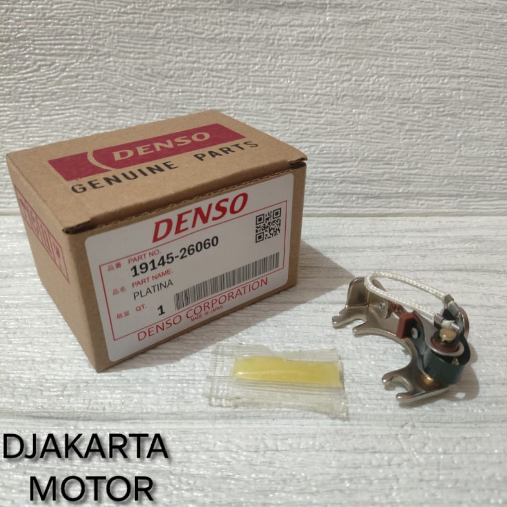 Platina Kondensor Set Denso Kijang - Starlet - Carry - Futura - Hijet - Katana Original 1Set