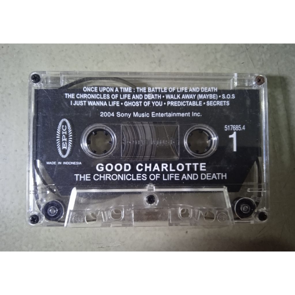Kaset Pita non Cover "Good Charlotte"