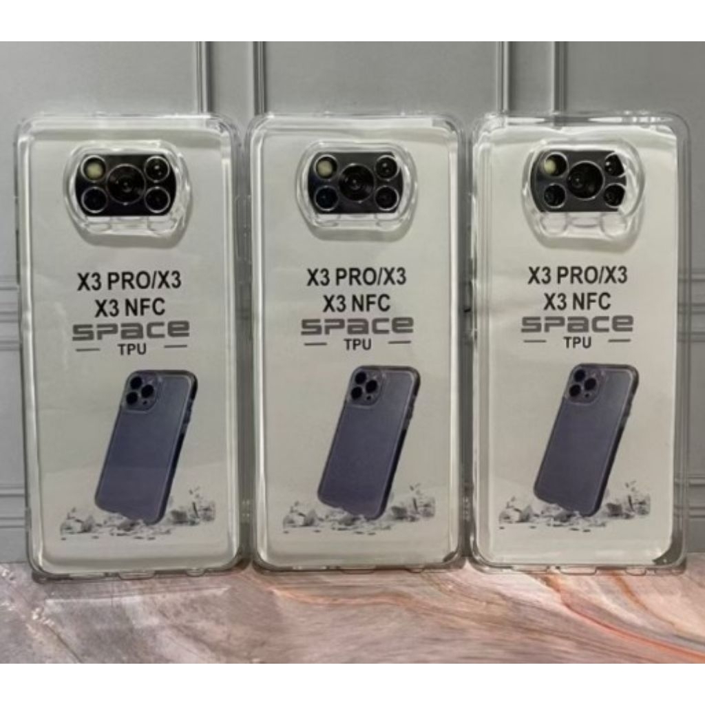 Soft Case*Xiaomi* POCO M3 POCO M3 Pro 5G POCO X3 POCO X3 Pro Case Bening Clear TPU