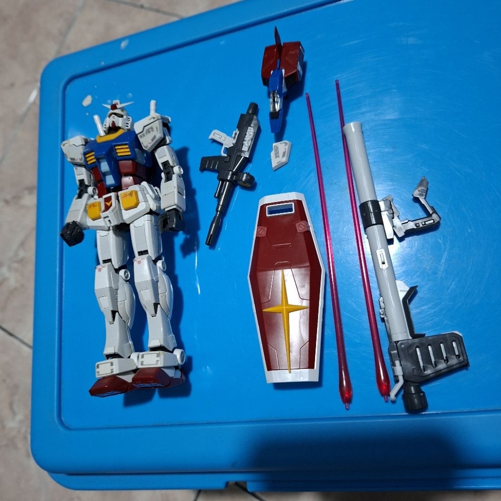 rg rx 78 gundam bandai mokit