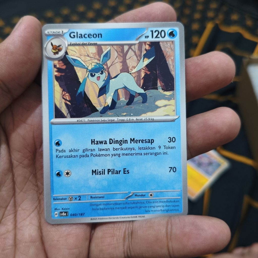 glaceon tcg pokemon / kartu pokemon