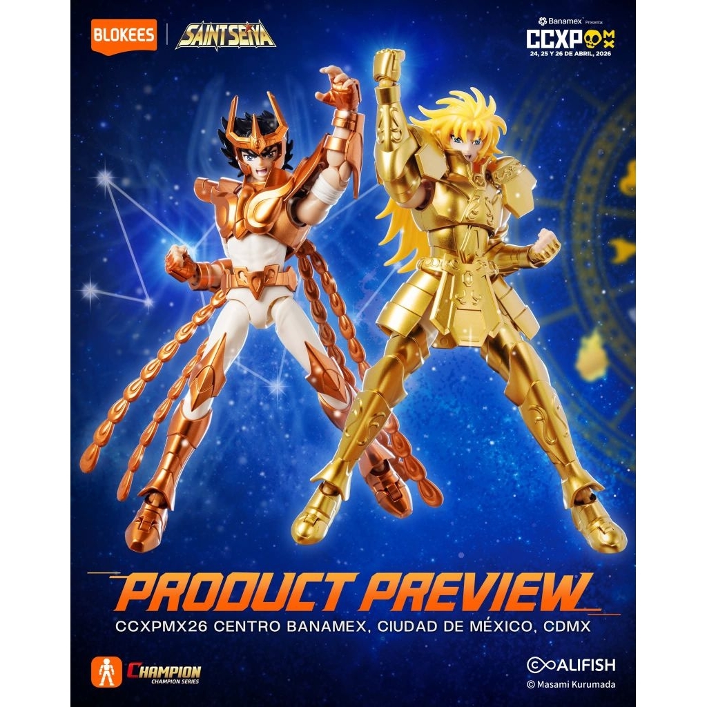 Blokees Saint Seiya Champion Class Gemini Saga & Phoenix Ikki