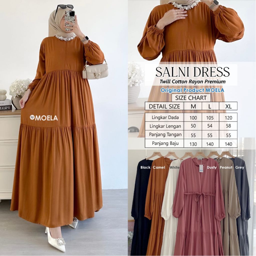 Dress polos|Salni Dress By Moela|