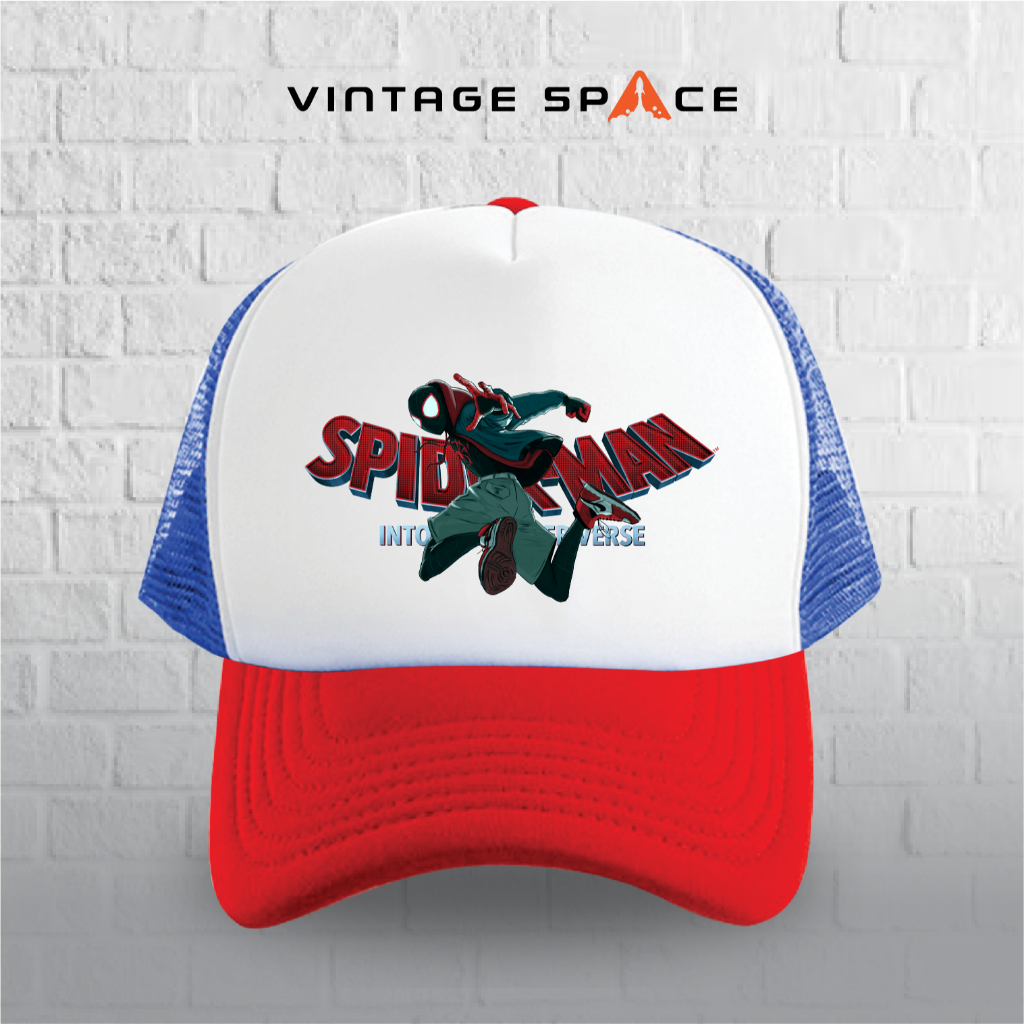 Topi superhero/ topi trucker/ topi jaring/topi amazing spider verse