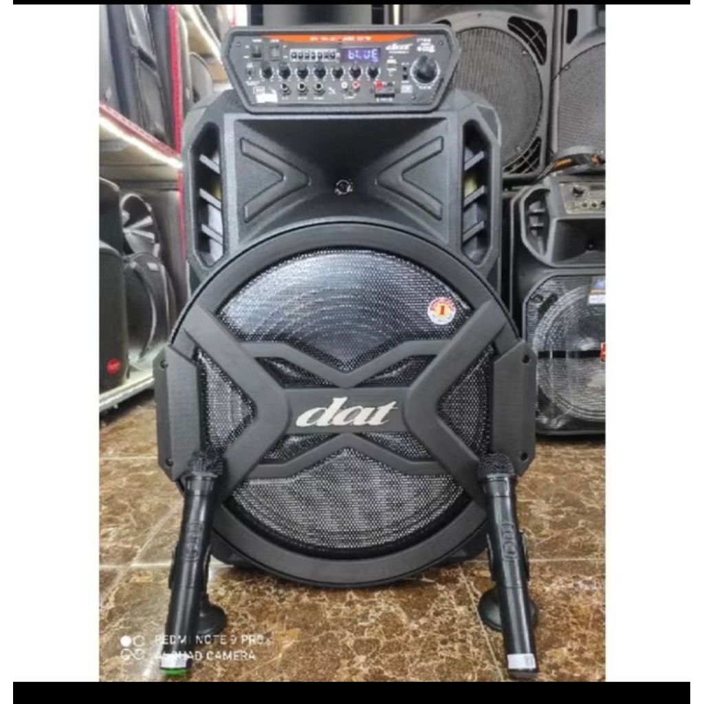 speaker dat DT 1810 speaker bluetooth 18 inc jumbo