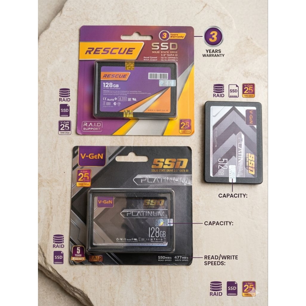 SSD VGEN 128 PLATINUM 128 MURAH