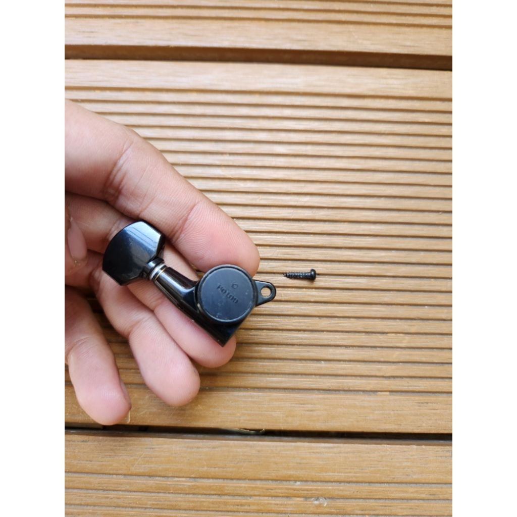 Dryer Tuning Machine Gotoh Ecer Bijian Warna Hitam