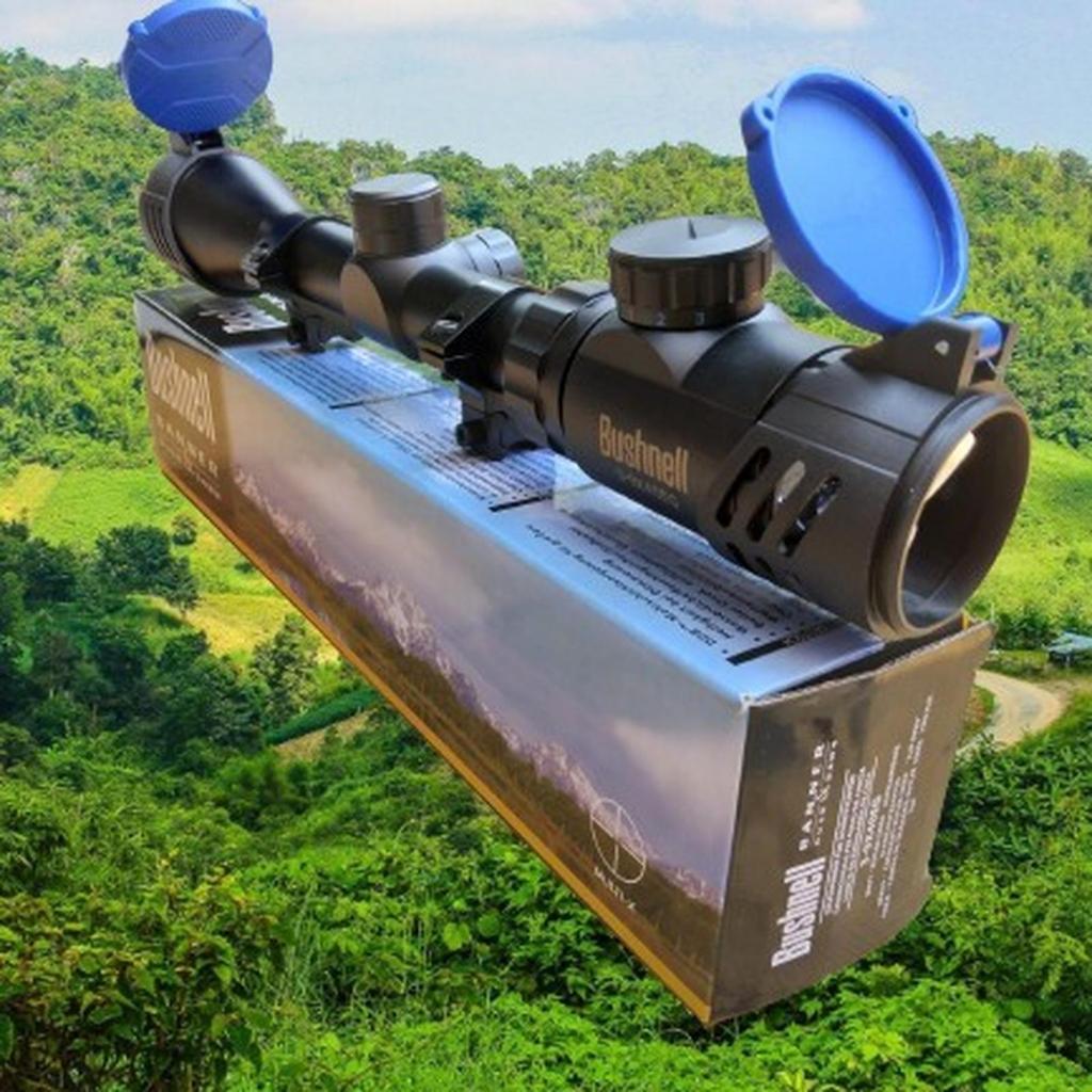 Teleskop Senapan Angin Gamo 3-9x40 Mildot, Teropong Senapan Mildot 3-9x40 EG