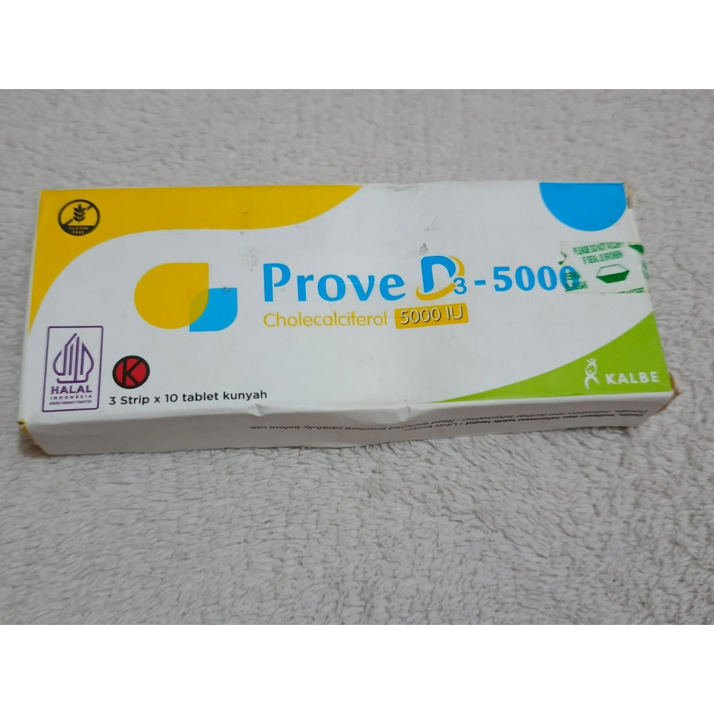 Wellings Prove D3 5000 IU Strip 1 box 3 strip
