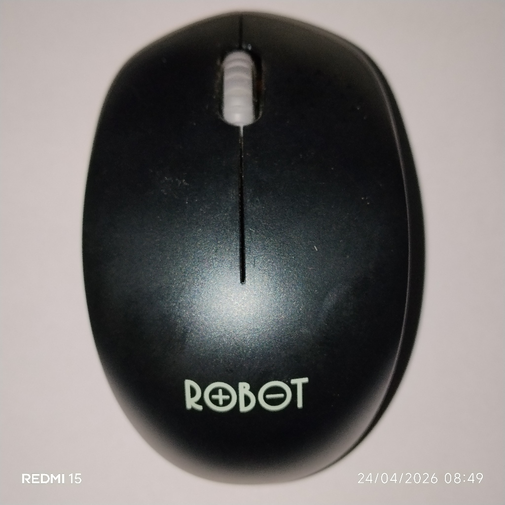 MOUSE WIRELESS ROBOT M210 2.4G Bekas