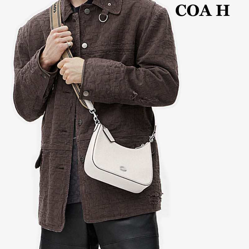 Women bag hobo crossbody bag with signature canvas detail cj842
