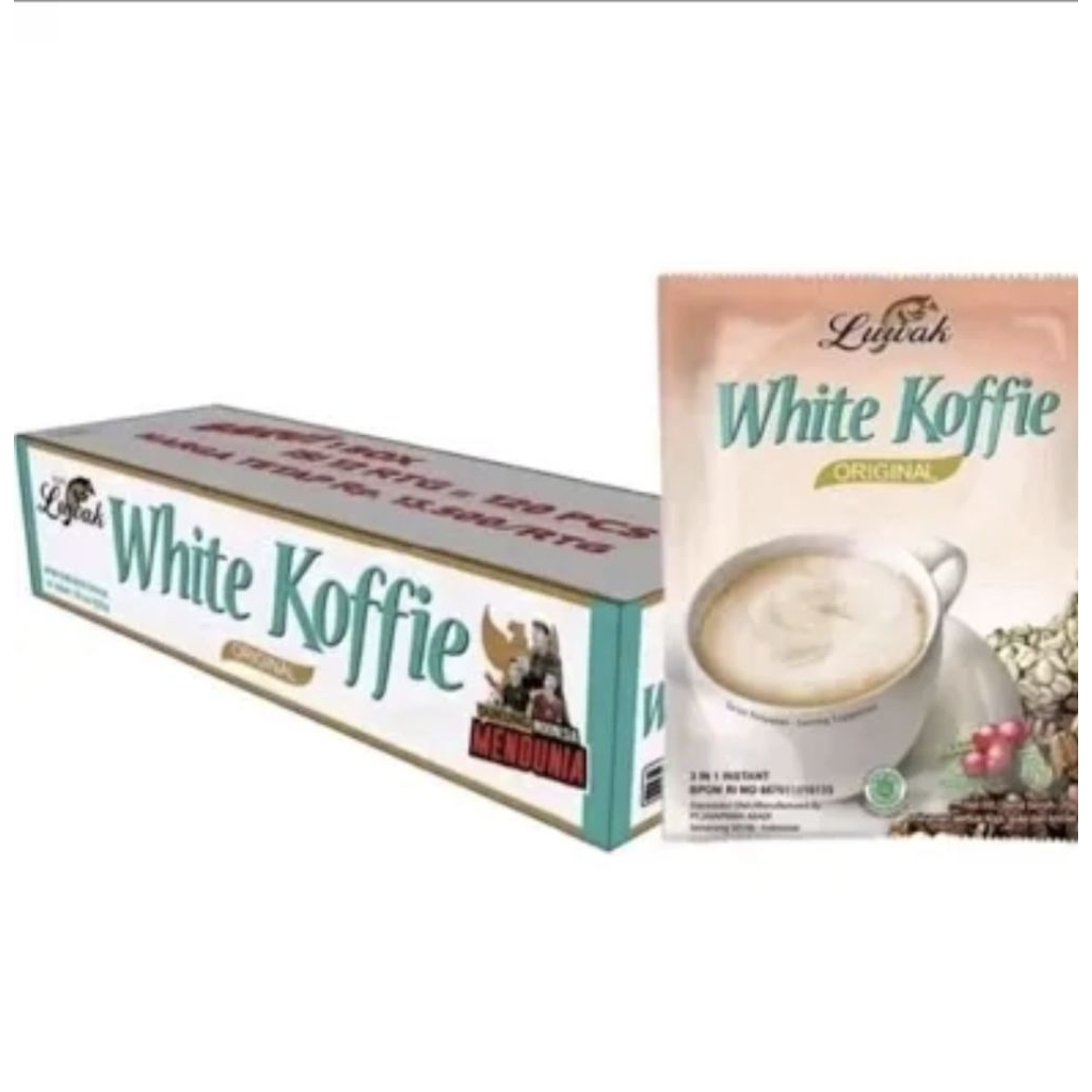 Kopi Luwak White Koffie Original 1 Dus / Karton isi 12 Renceng