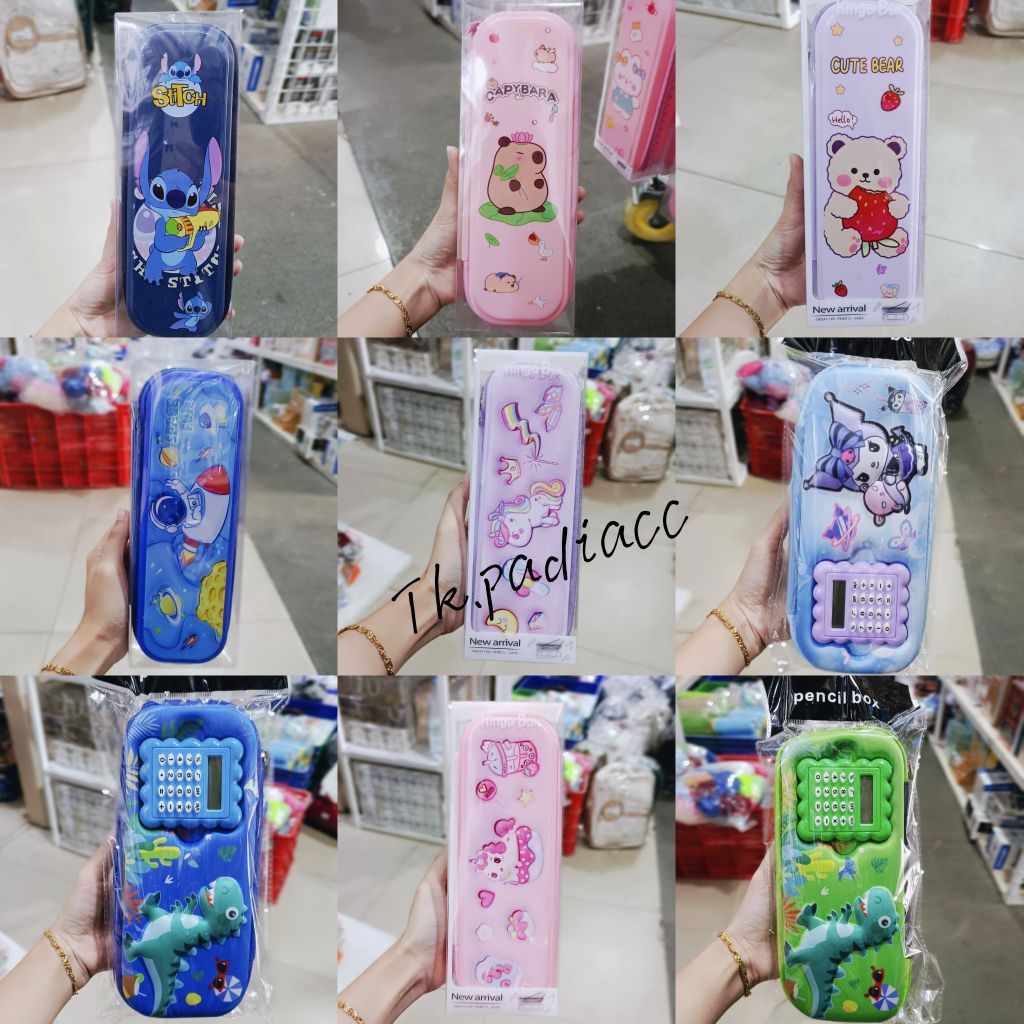 GROSIR TEMPAT PENSIL KARAKTER NEW LUCU