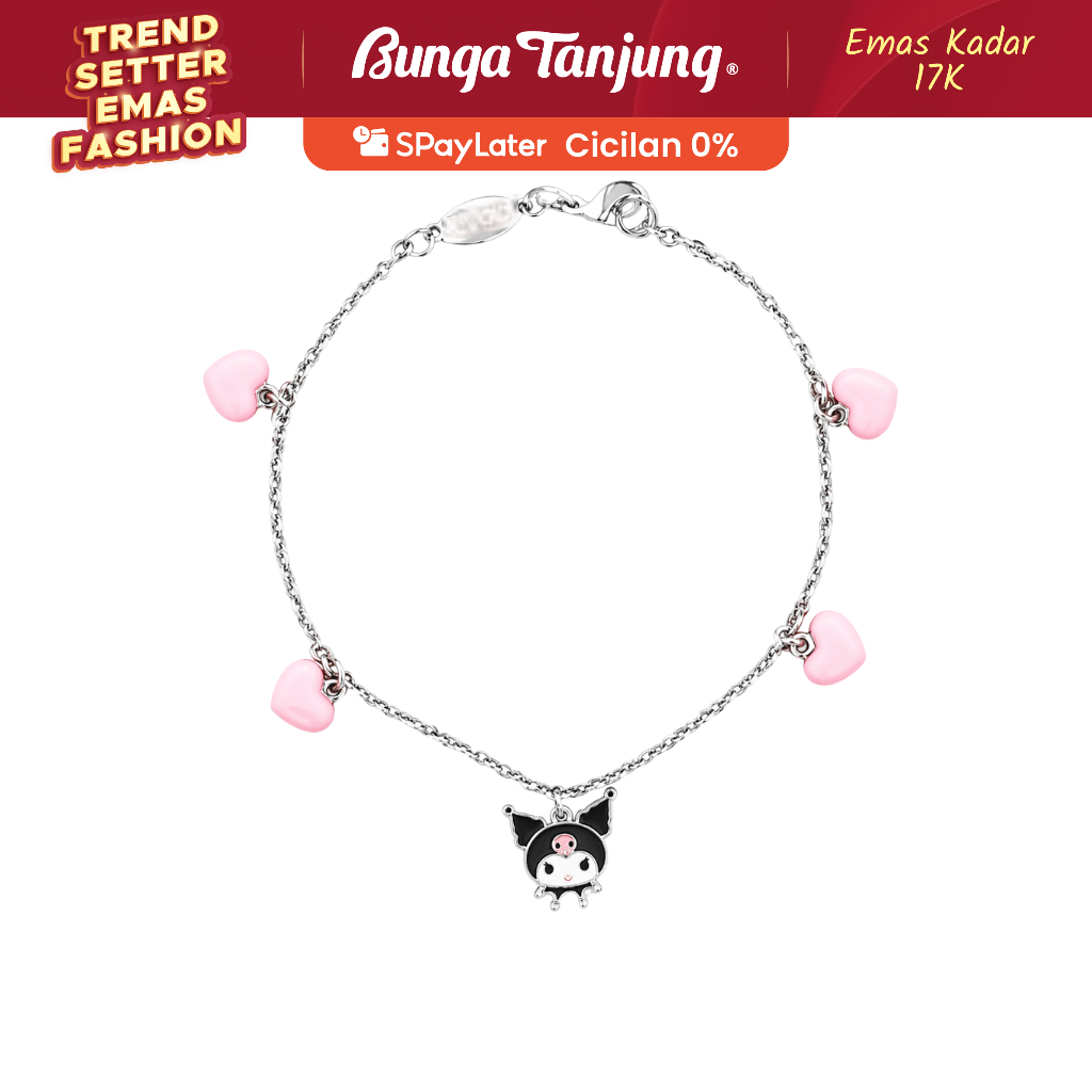 GELANG KIDS ANAK KUROMI C - EMAS 17K - BUNGA TANJUNG GOLD