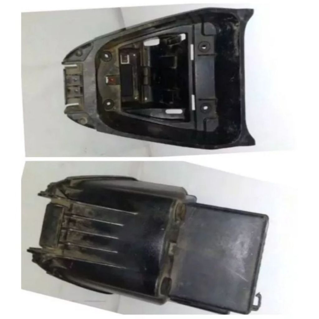 BOX/BOK HELM/BOK BAGASI BAWAH JOK YAMAHA VEGA ZR ORIGINAL COPOTAN MOTOR