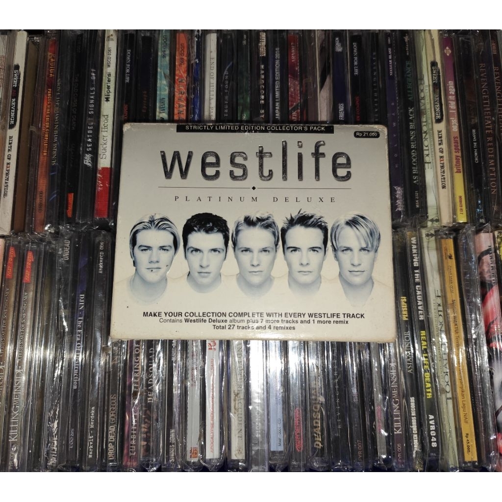 Kaset Westlife - Platinum Deluxe