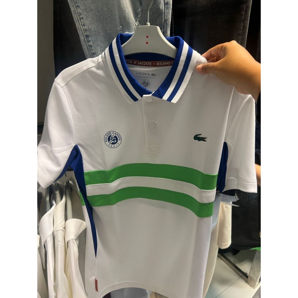 LACOSTE SLIM FIT ROLAND GARROS POLO SHIRT