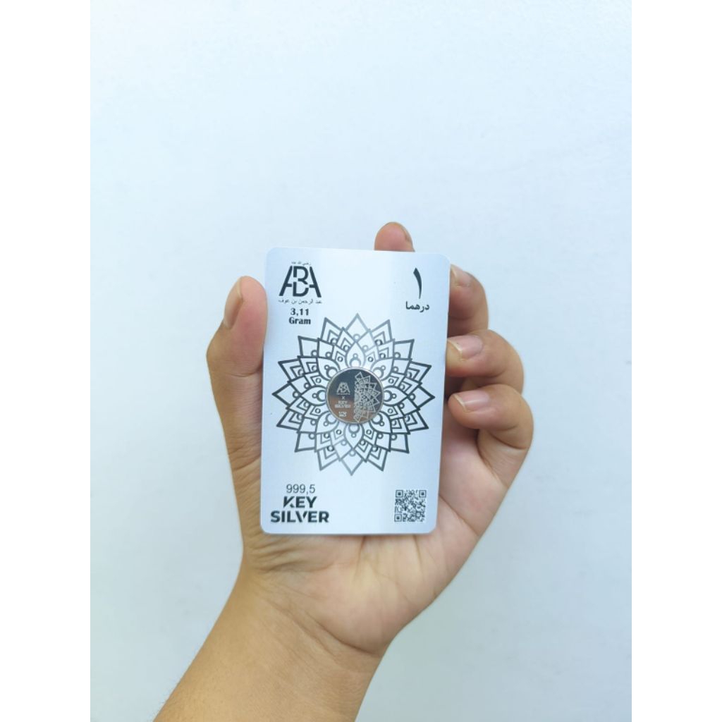 Koin Perak 1 Dirham (3,11 gram) ABA Dirham 999.5