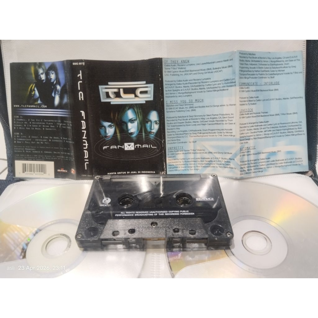 kaset pita TLC fanmail