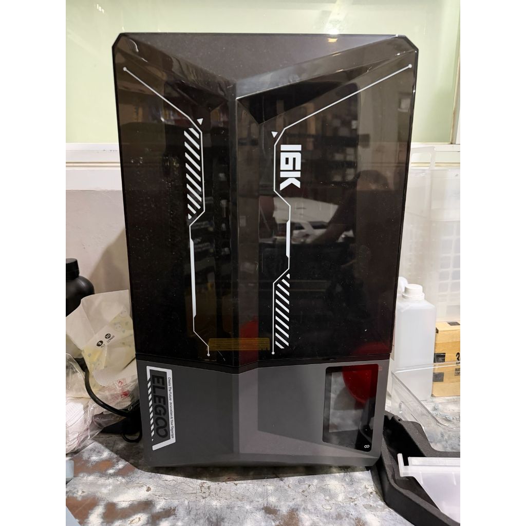 (BEKAS) ELEGOO Saturn 4 Ultra 16K NEW MSLA 10 inch Mono LCD 3D Printer Resin with Ai Camera