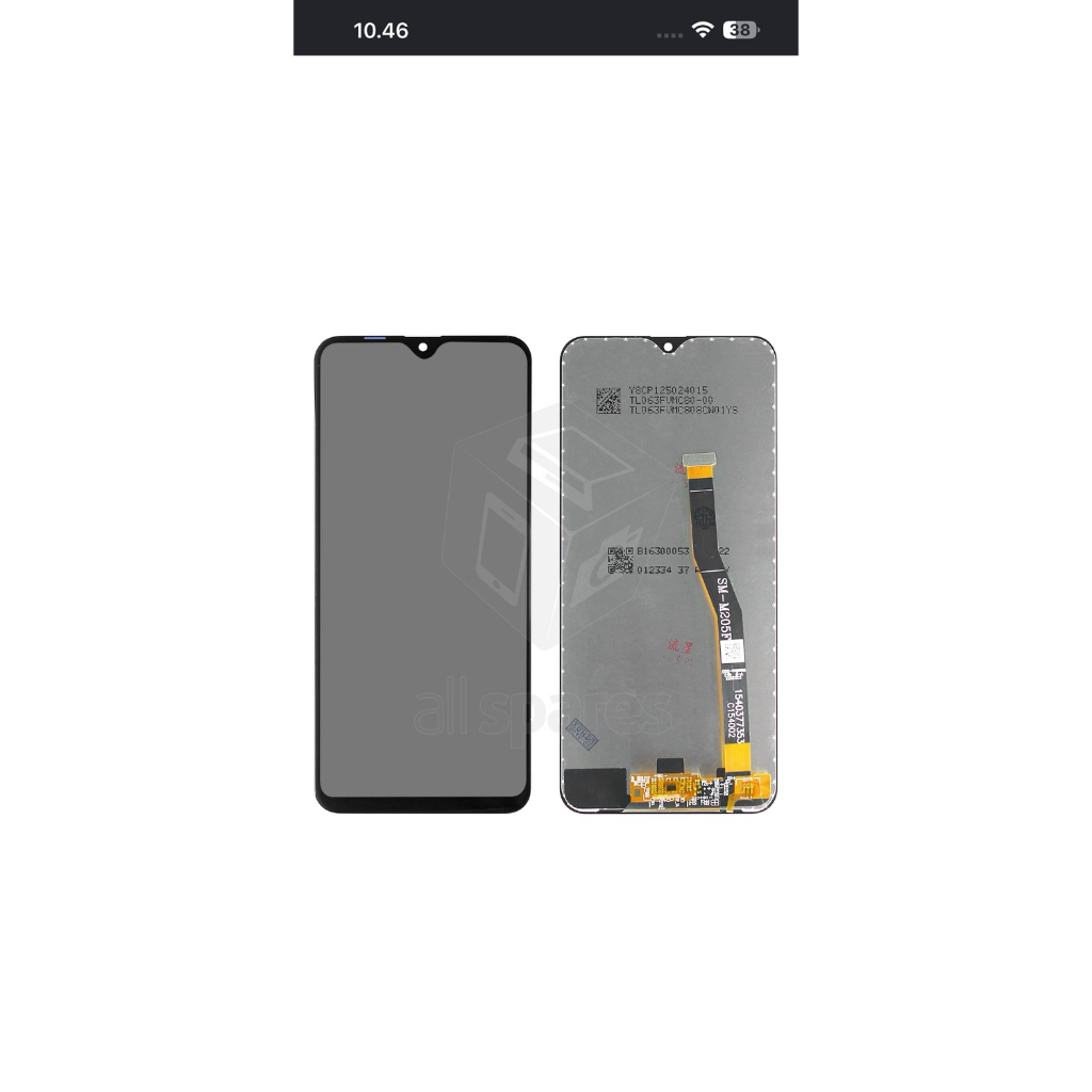 lcd Samsung m20