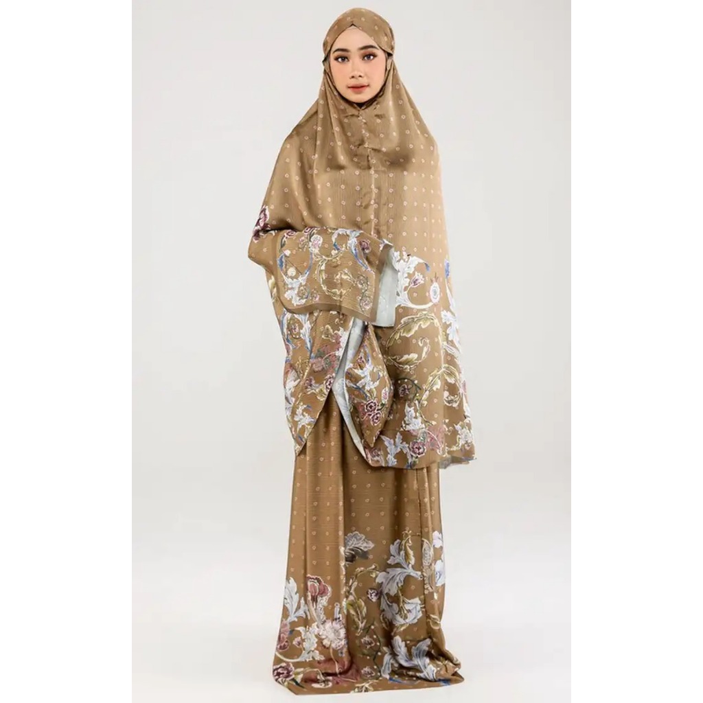 BUTTONSCARVES - The Royale Prayer Robe - Mustard / Mukenah
