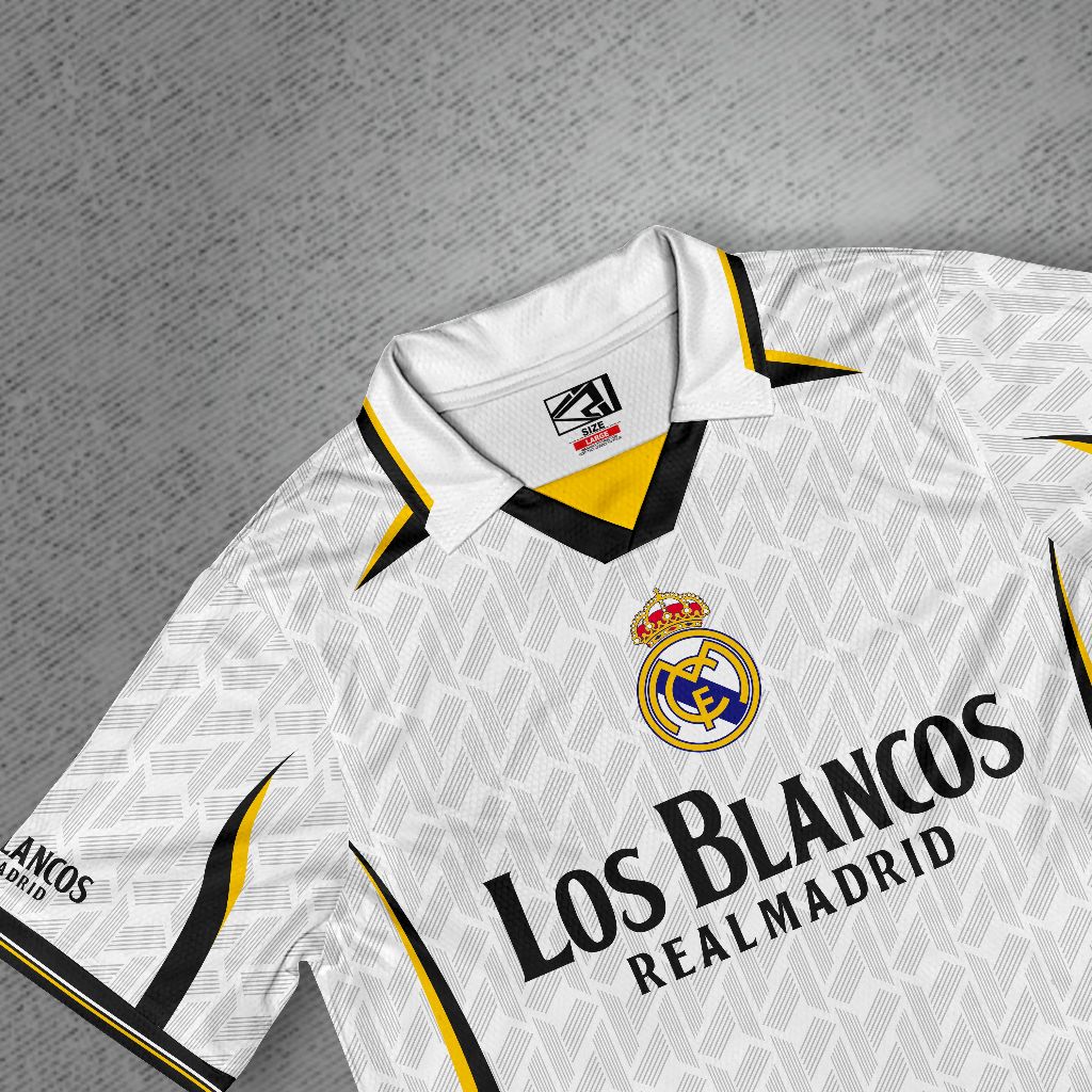 RHEI JERSEY REAL MADRID VINTAGE // JERSEY RETRO CLASIC // FULL PRINTING