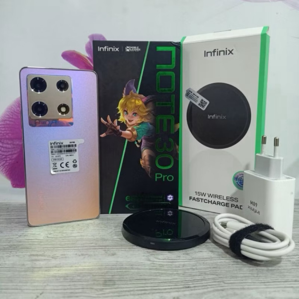 INFINIX NOTE 30 PRO 8/256 SECOND FULLSET ORIGINAL BERGARANSI