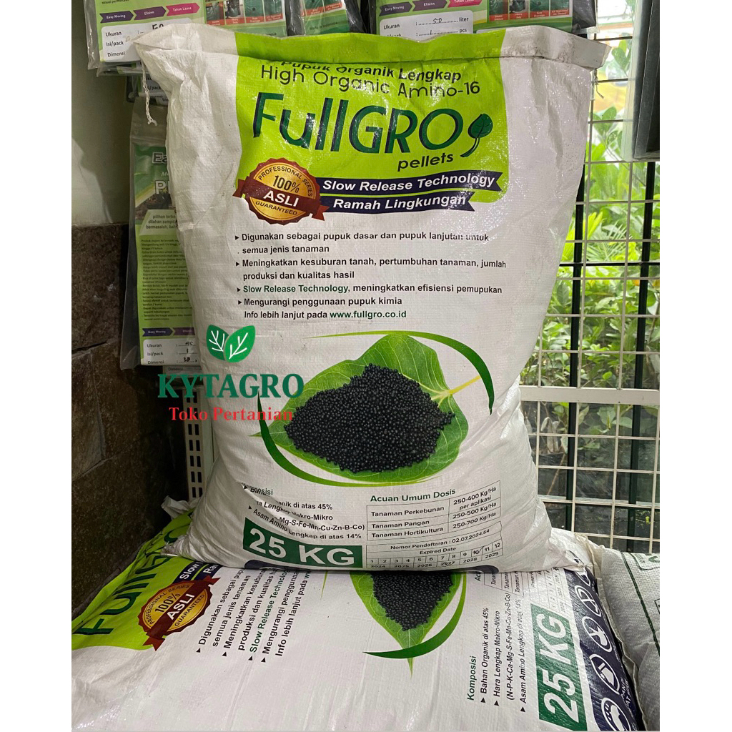 trubus pupuk organik fullgro karung 25kg