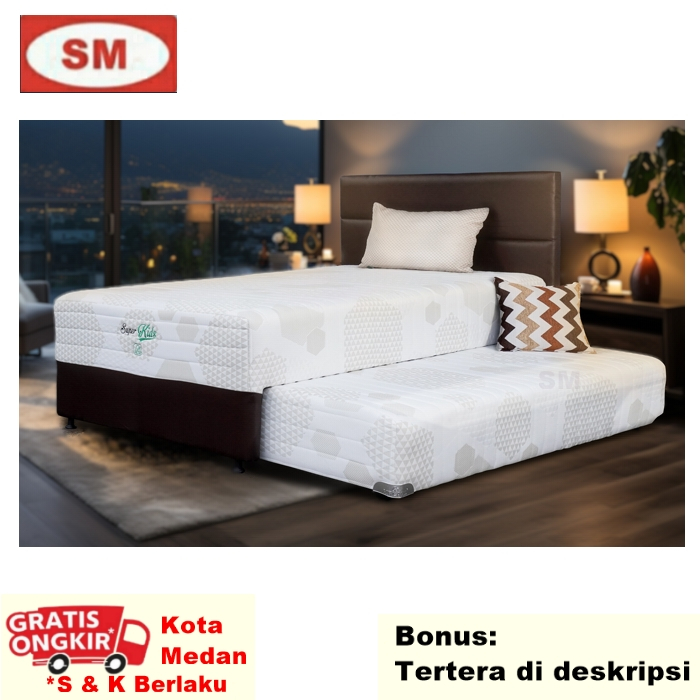 BED DORONG 2 IN 1 - SUPERKIDS - AIRLAND - 140/120/100
