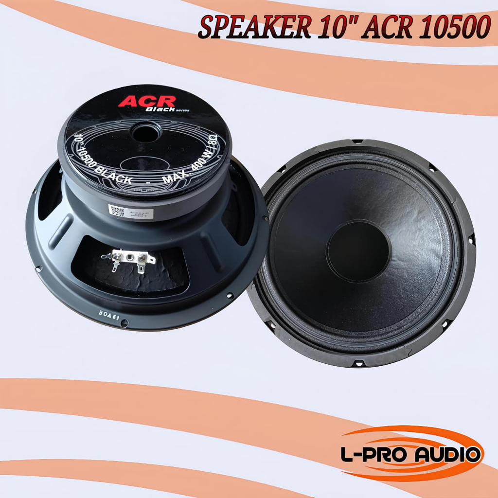 Speaker 10in ACR 10" 10500 10 in 10 inch black WOOFER