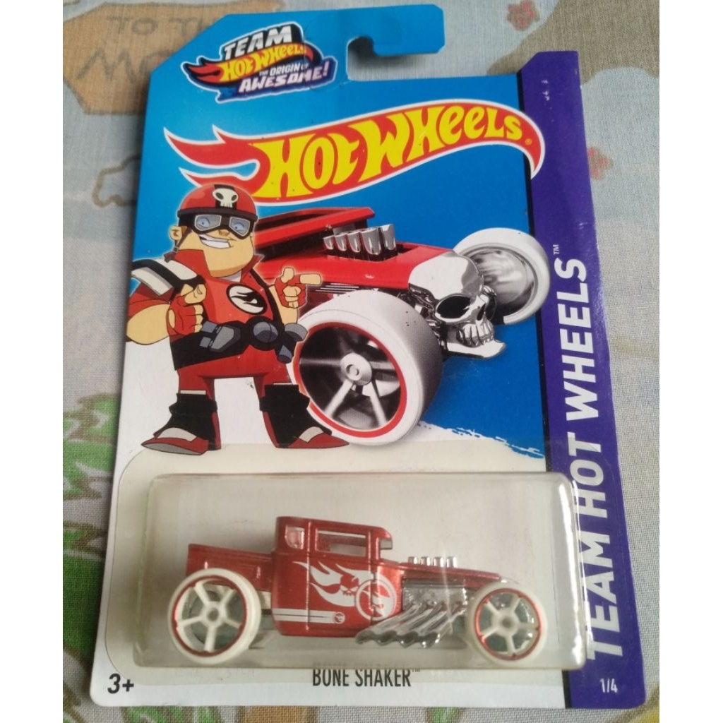 Hot Wheels Bone Shaker - Indonesia Exclusive (card blister NOT GOOD)