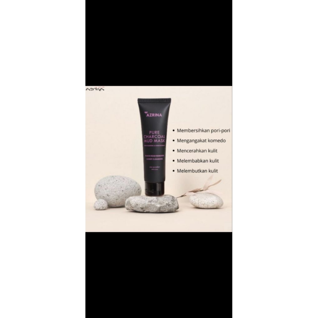 PL SKINCARE azrina masker charcoal 50ml