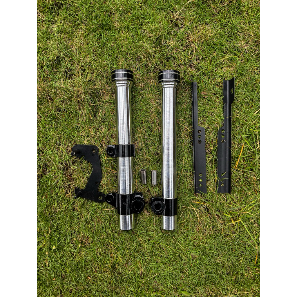 BOTTOM SHOCK SUPRA BUBUT + BREKET KALIPER + BREKET SPAKBOR