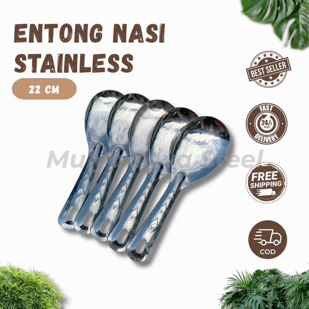 CENTONG NASI FULL STAINLESS / CENTONG NASI FULL STAINLESS / ENTONG NASI FULL STAINLESS MURAH / ENTON