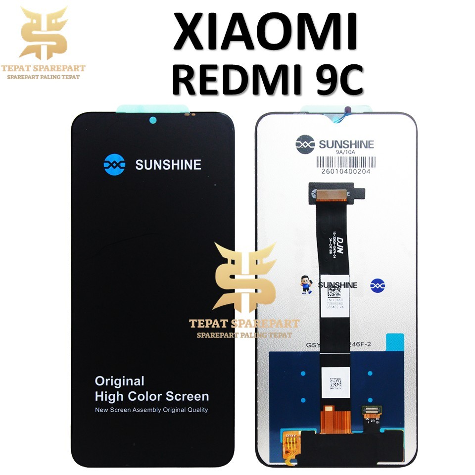 LCD TOUCHSCREEN XIAOMI REDMI 9C  ORIGINAL FULLSET 100%
