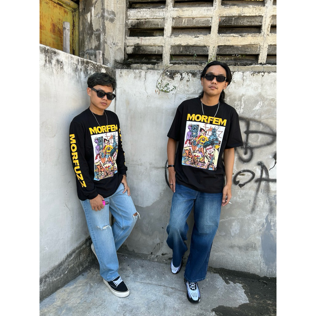 Tshirt & Longsleeve official merch Band Morfem original