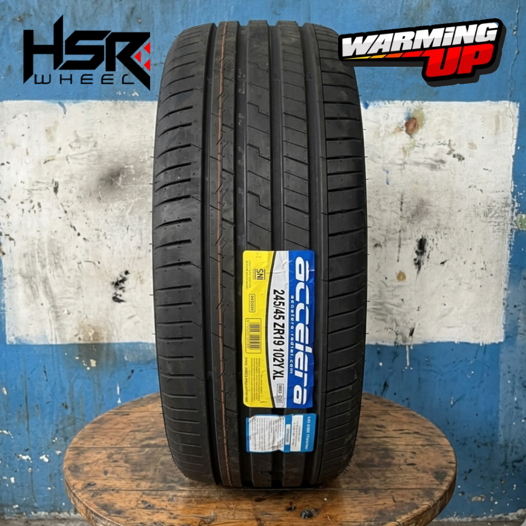 Ban Harian Lokal Ukuran 245 45 Ring 19 ACCELERA Iota EVT 245/45 R19 Accelera Ban Ring 19 Murah