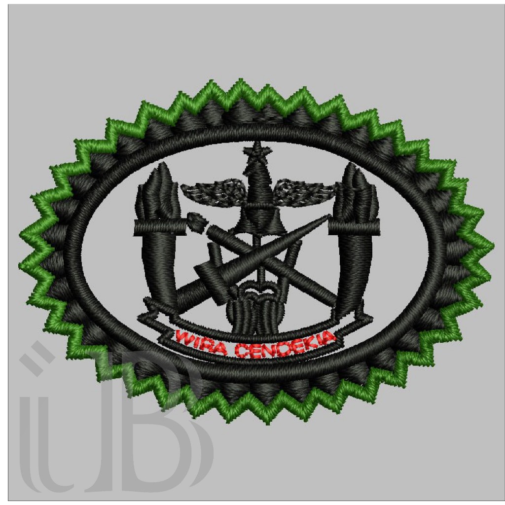90 BREVET WING GUMIL PDL TNI AD PERKERAS MIKA BORDIR EMBROIDERY GIB