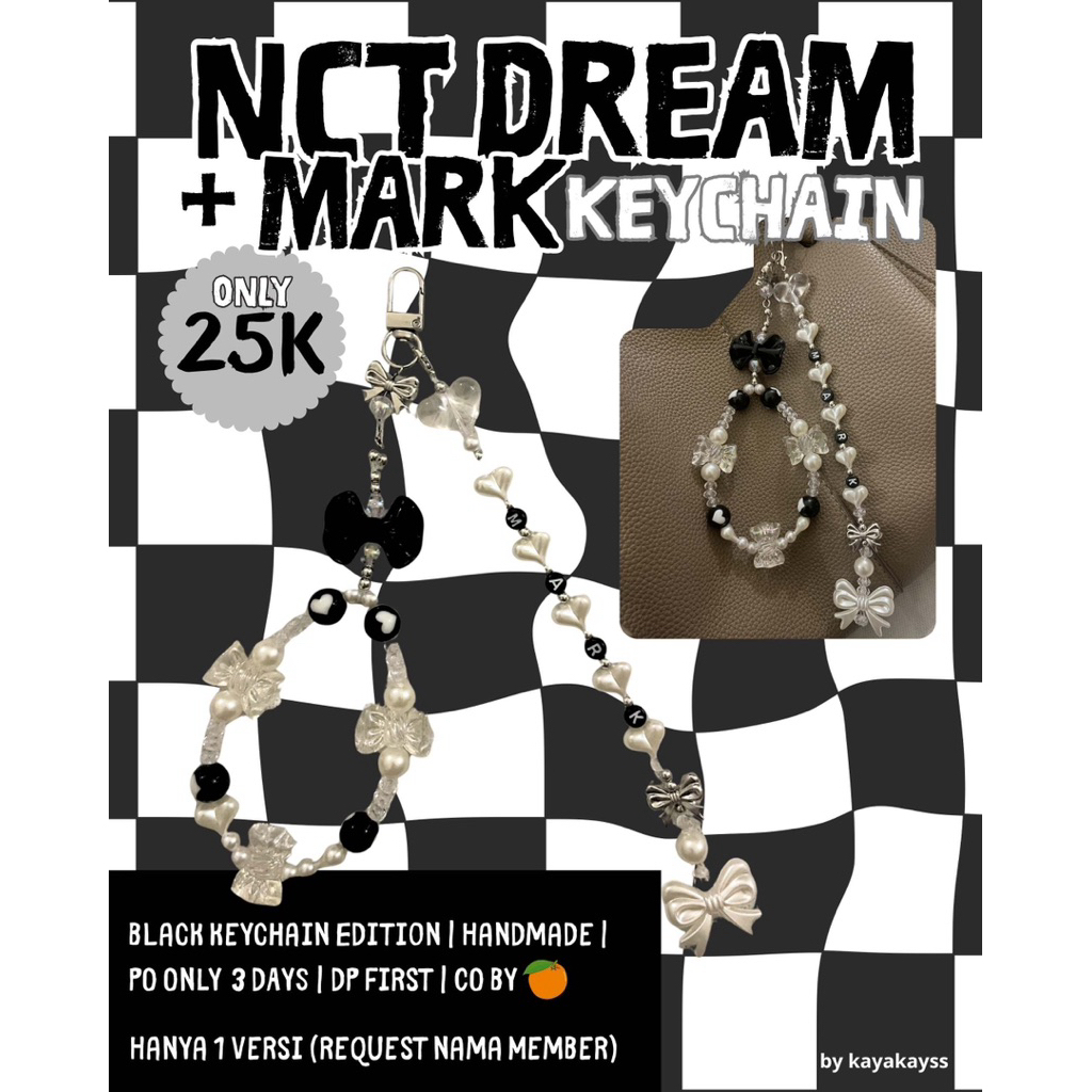 Keychain NCT DREAM + MARK / Keychain Kpop / READY ALL MEMBER / Keychain NCT