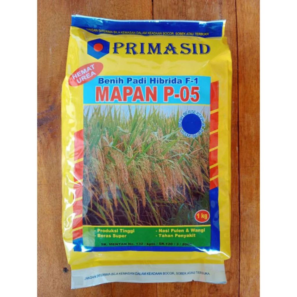 Benih Padi Bibit Mapan p05 Primasid Mapan 05 Hibrida 1kg