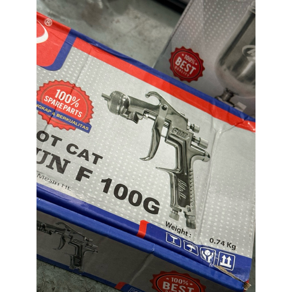 Spray Gun H&L F 100G || HnL || Alat Cat Semprot || mobil-motor