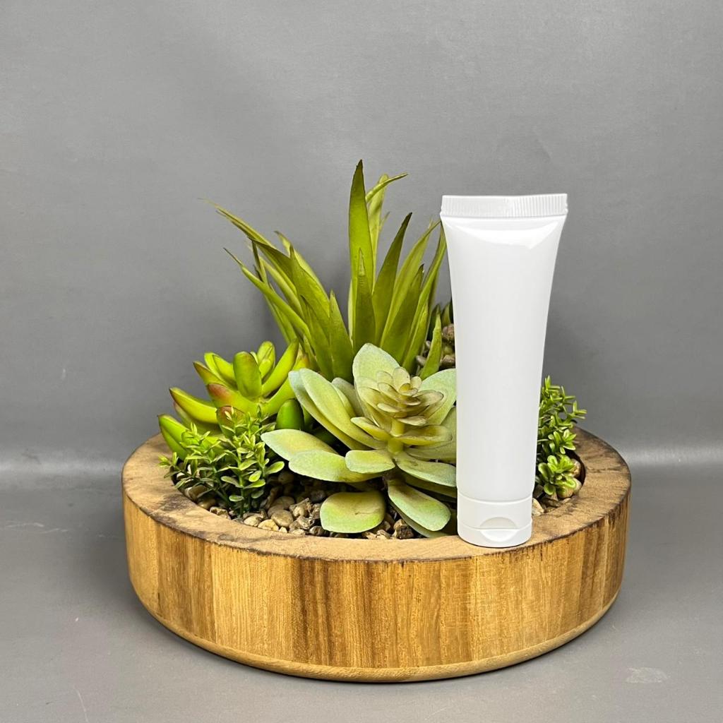 Botol Tube 30 Ml Putih Slim / Botol Tube Fliptop 30 Ml / Botol Tube Kosmetik 30 Ml